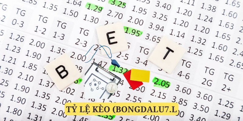 Tỷ lệ kèo (bongdalu7.live) là một hệ thống các biểu thị phần trăm chiến thắng